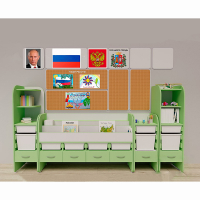Уголок патриотического воспитания для дошкольников "Россия" Максимальный - «globural.ru» - Балашиха