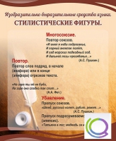 Стенд "Стилистические фигуры" в ассортименте - «globural.ru» - Балашиха