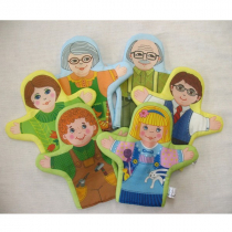 Набор кукол - рукавичек "Семья" - «globural.ru» - Балашиха