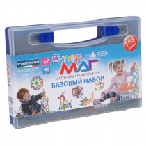 Магнитный конструктор Супермаг. Базовый набор 5-7 лет - «globural.ru» - Балашиха
