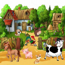 Свето-звуковая панель "Ферма" - «globural.ru» - Балашиха