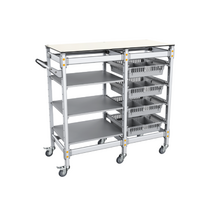 Тележка 2-х секционная для учебных наборов и цифровых лабораторных комплексов SenseDisc - «globural.ru» - Балашиха