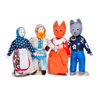 Набор шагающих кукол к сказке "Волк и лиса" - «globural.ru» - Балашиха