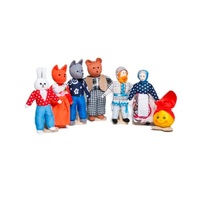 Набор шагающих кукол к сказке "Колобок" - «globural.ru» - Балашиха