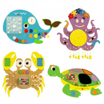 Набор бизибордов "Морские обитатели" - «globural.ru» - Балашиха