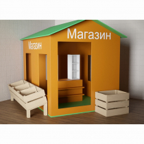 Игровой домик «Рынок» - «globural.ru» - Балашиха