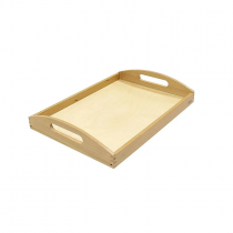 Средний поднос с фигурной ручкой. - «globural.ru» - Балашиха