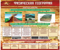 Стенд "Физическая география. Литосфера" (вариант 1) - «globural.ru» - Балашиха