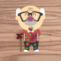 Бизиборд "Дорогой дедушка" - «globural.ru» - Балашиха