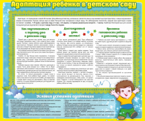 Стенд "Адаптация ребенка в детском саду" - «globural.ru» - Балашиха