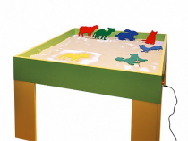 Электрифицированный световой стол "Песочница" с комплектом шаблонов для рисования - «globural.ru» - Балашиха