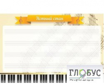 Стенд "Нотный стан" - «globural.ru» - Балашиха