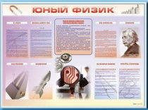 Стенд-уголок "Юный физик" - «globural.ru» - Балашиха