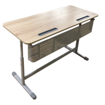 Стол ученический двухместный "Киташка -2" с регулировкой наклона столешницы - «globural.ru» - Балашиха