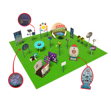 Космическая площадка (комплект Премиум без ограждения) - «globural.ru» - Балашиха