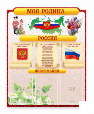 Стенд "Наша родина Россия" - «globural.ru» - Балашиха