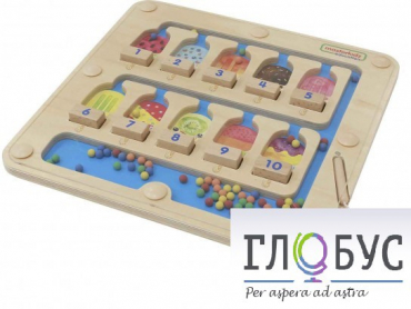 Панель "1-10 - магнитный счет" - «globural.ru» - Балашиха