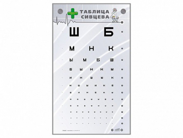 Интерактивный стенд "Таблица Сивцева" - «globural.ru» - Балашиха