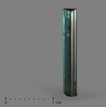 Турмалин (индиголит), кристалл - «globural.ru» - Балашиха