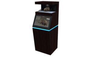 Голографическая 3D пирамида с сенсорным монитором "Классик" - «globural.ru» - Балашиха