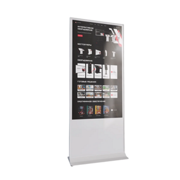 Интерактивный сенсорный киоск Nova 65" - «globural.ru» - Балашиха